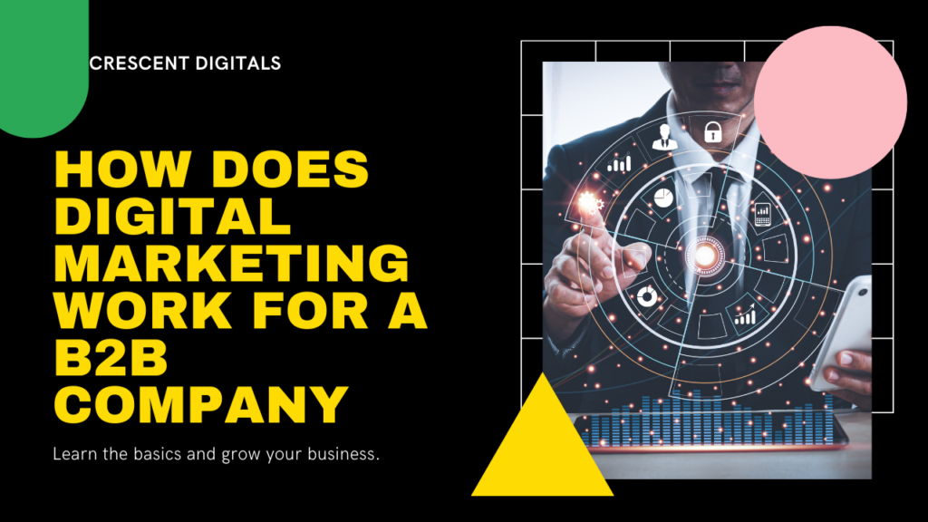 How does digital markiting for B2B company