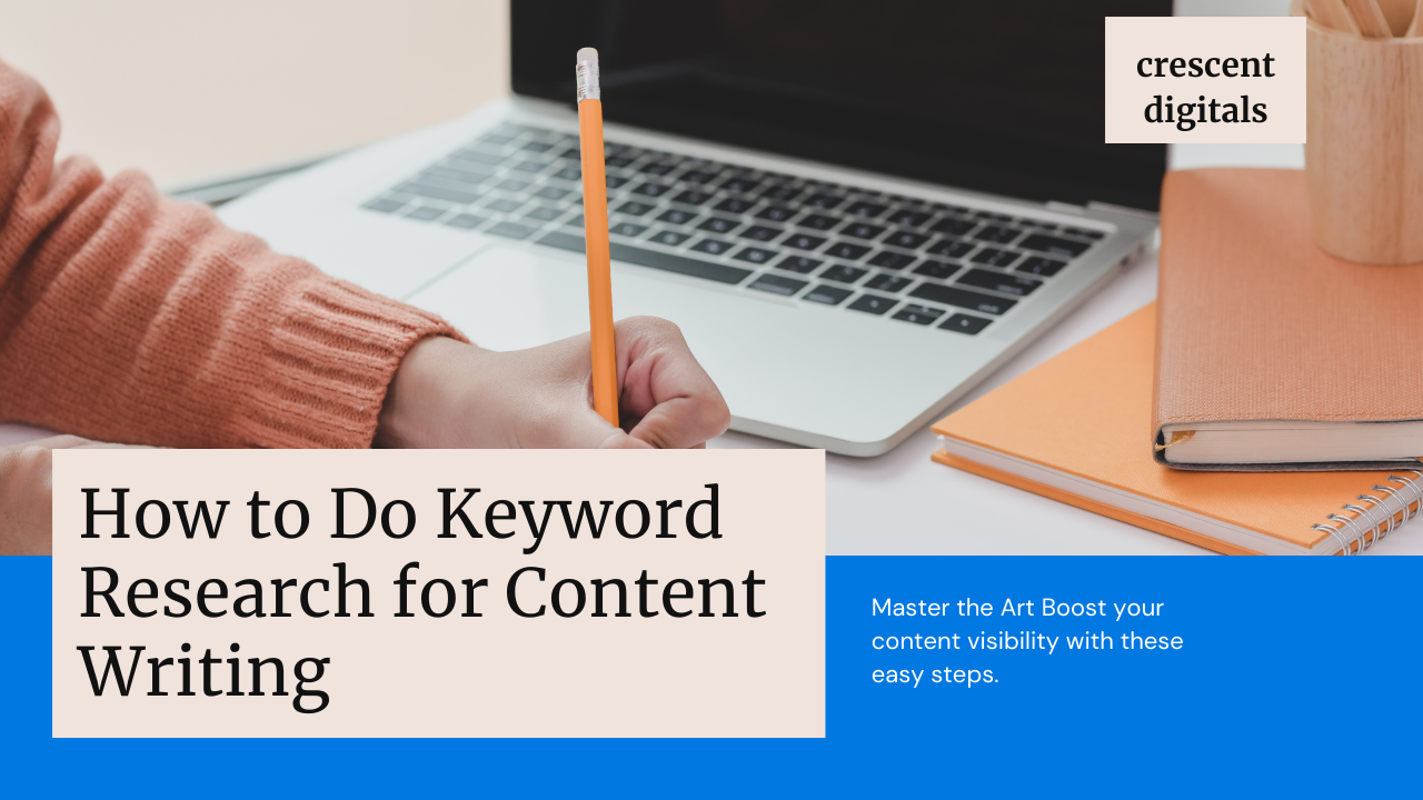 How to Do Keyword Research for Content Writing